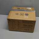 COSYLUX Modern Floor Lamp for Living Room, Industrial Tall Standing Lamp for Bedroom, Metal Shade Reflecting Light Reading Floor Lamp for Office, Nursery Room, Corner(Chrome)