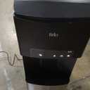 Brio ICE 420 Water Cooler Dispenser for 5 Gallon Bottle with Ice Maker, Bottom Load | UV Self Cleaning Technology, Night Light, Child Safety Lock & 2X Fast Dispense | NSF Certified - Black & Stainless