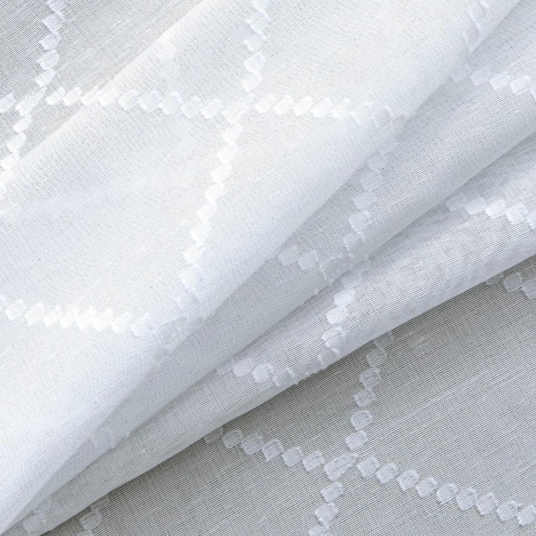 Cafe Tier Curtain, White, 54x36Inches,  2Pcs
