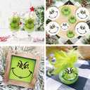 2Pack 32 Pcs Christmas Face Eyes Stickers for Crafts Large 5 Inch Small 3 Inch 2 Inch Rub on Transfers Vinyl Faces Pitcher Decals for Ornaments Glass Drinking Cups Wood Balls Party Supplies (Face32)