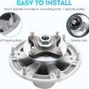 Mower Spindle Assembly TCA24881, TCA51058 Replace for John Deere 72" Decks 777,797,997, 1400 and 1500 Series & Z-Trak, 1420, 1435, 1445, 1545, 1565, 1600