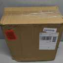 JOYBOS 2 Pack Bathroom Trash Can with Lid, 3 Gal/12 L & 2.7 Gal/10L Garbage Can with Pop-Up Lid,Small Spaces Plastic Trash Can, Slim Trash Bin Waste Basket for Bathroom,Rv, Office, White