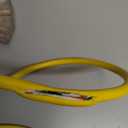 POWGRN 3 FT 2 Pack 12/3 Gauge Extension Cord with Multiple Outlets Outdoor, 3 Outlet Extension Cord Heavy Duty Yellow with Lighted, Tri-Tap Power Cable, 12AWG 15Amp 1875Watts 125Volts SJTW, ETL Listed