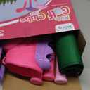 Liberry Toddler Golf Set with Putting Mat for 2 3 4 Years Old Boys Girls, Upgraded Kids Golf Cart with Unique Shoulder Strap Design, Indoor and Outdoor Golf Toys Gifts (Pink)