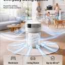 Lefant Air Purifier Pet Hair for Home and Large Rooms
360° rotating intake and pre-filter capture pet hair and dander, clear housing, up to 2216 sq ft