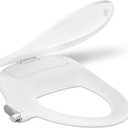 KOHLER PureWash M325 Elongated Manual Bidet Toilet Seat, White | 38840-0, Dual Self-Cleaning Wands, Quiet Close, Sleek Low Profile Design