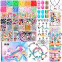 BIIB Bracelet Making Kit for Girls Gifts 8-12 Years Old, Arts and Crafts for Kids Ages 6-8, Unicorn Toys for Girls Jewelry Making Kit, Crafts for Girl Age 10-12, Art Supplies for Kids
