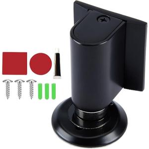 2 x Magnetic Doors Stoppers for Bottom of Door, Door Wedge StopperNo Drill Invisible Doorstops for Inside Door, Heavy Duty Magnetic Doors Catch Holder to Keep Doors Open