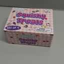 ArtCreativity Squishy Treats Fidget Toys for Kids and Adults - 4 Pack - Super Soft Squishy Dessert Include Sandwich Cookie, Donut, Croissant, and Waffle - Squeeze Toys for Stress Relief and Anxiety