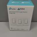 Kasa Smart Light Switch HS200P3, Single Pole, Needs Neutral Wire, 2.4GHz Wi-Fi Light Switch Compatible with Alexa and Google Home, UL Certified, No Hub Required, 3 Count -Pack of 1 , White