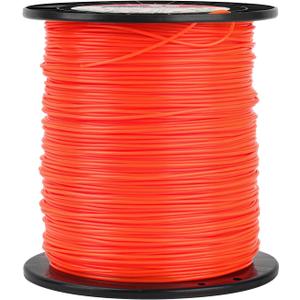 RO6G String Trimmer Line- 5Lb .095 Weed Wacker String-1427FT Echo Weed Eater String for Echo String Trimmer Line,Cordless Weed Wacker String,Most String Trimmer Weed Trimmer (Red Trimmer Line)