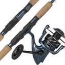 KastKing ReKon Saltwater Fishing Rod and Reel Combo, Fishing Poles & Reels Combo, Graphite Blank, Zirconia Rings, NyliTech Frame & Rotor, EVA Handle, Uplock Reel Seat, 7'0" Medium & 3000 Reel