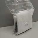 ZYP 8x10 FT Heavy Duty Clear Waterproof Tarps Outdoor Garden Rainproof Covering,Clear Vinyl Tarp with Grommets,Transparent Waterproof Tarpaulin for Covering Henhouse Porch Canopy Plant Camping