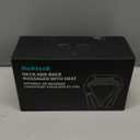 Nekteck Shiatsu Neck Massager for Pain Relief Deep Tissue with Heat, 3D Kneading Massage Pillow Back Shoulder Massagerfor Body Muscle, Plug-in Use for Home Office Car, Gifts for Mom Dad Him Her (Black)