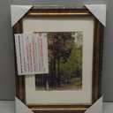 11x14 Gold Picture Frame, Ornate Vintage Picture Frames for Wall or Tabletop Display, 11 x 14 Photo Frame Gold with Real Glass, Display Poster 8x10 with Mat or 11x14 without Mat for Antique Dco