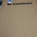 No Pawblems 55" Extra Tall Pet Gate for Cat/Dog, 29-40" Wide Auto Close Tall Dog Gate for Doorways/Hallways, 1.37" Ultra Narrow Spacing, NO Drilling Pressure Mounted, Black