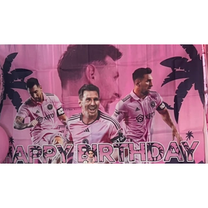 42Pack Party Supplies Pack IncludesBannerCake TopperBlackdrop,Balloons for Soccer party Decoration