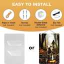 LVYUNF Jesus Wall Art Tin Sign 8x12 Inch - Christian Wall Art Gifts for Men Women - Jesus Poster Religious Metal Wall Decor for Home/Church/Prayer/Room/Office/Bedroom/Living Room Decor