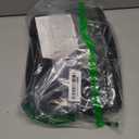 Woven Cotton Rope Storage Basket with Handles for Organizing Shelves Closet Small Cat Dog Pet Toy Basket Box Bin Decorative Rectangle Baby Nursery baskets Gift Baskets Empty Black