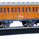 Bachmann Trains - Thomas & Friends Thomas with Annie and Clarabel Ready To Run Electric Train Set - HO Scale, 18 inches x 3 inches x 20 inches