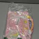 Boaretiu for iPad 10th Generation Case - Girls Teens Cute Cartoon Pk Mermaids 10.9 Inch 2022 Tablet Cover with Strap & Rotating Stand Soft 3D Silicone Funda for iPad 11th 11 Inch 2025 (Pink)