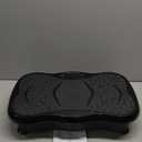 Vibration Plate Exercise Machine, Lymphatic Drainage Machine for Weight Loss, Lymphatic Drainage & Muscle Recovery, Multiple Speeds with Bluetooth & Remote, Max User Weight 330lbs (Pure Black)