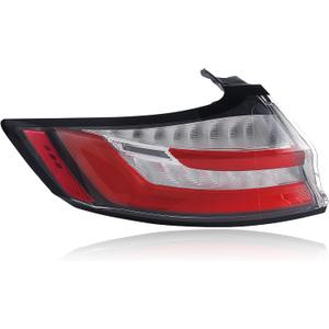 LED Tail Lights Compatible With 2019 2020 2021 2022 2023 2024 Ford Edge SE, SEL,ST-Line Rear Brake Lamp Signal Assembly Without running lights Left Driver Side KT4Z13405L FO2804126