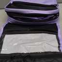 Veken 8 Set Packing Cubes for Travel Essentials, Suitcase Organizer Bags in 4 Sizes, Carry-On Luggage Accessories with Large Laundry & Hanging Toiletry Bag, Must-Have for Airplane, Road Trip & Camping (Early Purple)