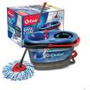 O-Cedar RinseClean Spin Mop & Bucket System | Clean with Clean Water | Removes 99% of Bacteria