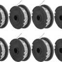 SnapFresh 8 Packs Weed Eater String, 13 Ft 0.065" Trimmer Line Replacement Spools, Automative Feed String Trimmer Line, Only for Snapfresh String Trimmer BBT-ZE2OST