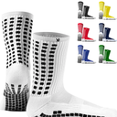 Lux Dual Grip Socks - Soccer Grip Socks for Men and Women. GripArray Performance & Comfort Small