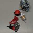 Carbhub 640052 Carburetor for Tecumseh HMSK80 HMSK90 HMSK100 LH318SA LH358SA Snow Blower Thrower 8HP 9HP 10HP Engine Tecumseh 640054 640349 Carburetor with Primer Bulb - 640052 Carburetor