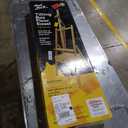 Mont Marte Signature Tilting Box Floor Easel Beech Wood, Holds Canvases up to 92cm (36.2in) in Height, Angle Adjustment, Sturdy Base, Built-in Drawers for Art Supplies, Artist Painting Easel. (Light Brown)