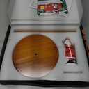 Christmas Paper Towel Holder - Santa Claus Winter Xmas Kitchen Countertop Bathroom Decor - Xmas Gift for Women, 3D Cute Decorations