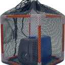 Pond Filter BoxPond Pump Filter,Anti-Clogging Cube Filter BoxOutdoor Pond Filters for Pond, Waterfall, Koi Pond and Swimming Pool (10Inch)