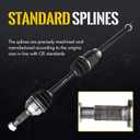 Front Right CV Axle Assembly for Nissan Rogue 2008-2013 2.5L
