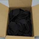 Fixwal 3 Pack Black Table Cloth for 6FT Rectangle Tables, Rectangular Tablecloths Stretch Spandex Fitted Table Covers 6FT for Parties, Trade Shows, Banquet, Weddings, Buffet, Graduation Decorations