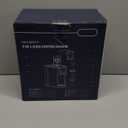 Hot & Iced Coffee Maker with Bold Setting, Single Serve Coffee Maker for K Cup and Grounds, 6-14 Oz Brew Sizes, 50 Oz Removable Water Tank, One Cup Coffee Machine with Reusable Filter, Black