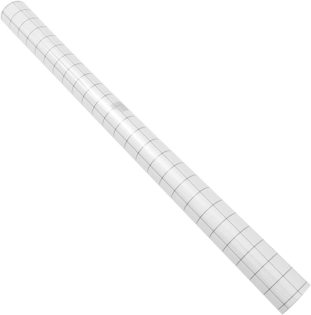 OSALADI Self-Adhesive Vinyl Transfer Tape Grid Transfer Membrane for DIY Clothing for Crafting and Sign Making