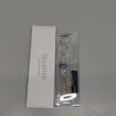 MioHHR Slim Metal Band Compatible with Apple Watch Band 42mm(Series 11 10) 41mm(Series 9 8 7) 40mm(Series 6 5 4 SE3/2/1) 38mm(Series 3 2 1),Stainless Steel iWatch Bands for Women,Silver/Gold