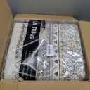 zesthome 9x12 Area Rugs,Stain Resistant Washable Rug,Ultra-Thin Rugs for Living Room,Bedroom,Non-Slip Backing Home Decor Large Area Rug (Beige,9'x12')