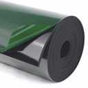 Adhesive Solid Rubber Strips, 12” Wide x 1/16" Thick x 36" Long Self Neoprene Rubber Sheets Rolls with Adhesive Backing for DIY Gaskets, Pads, Sealing, Liner, Weather Striping, Seals, Crafts