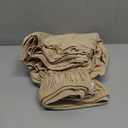 FreshCulture Twin Bed Skirt, Elastic Wrap Around Bed Skirt Twin Size, Bed Skirts for Adjustable Bed, Easy Fit with 18 Inch Drop Length, Hotel Quality Dust Ruffle for Twin Bed (Beige)