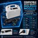 9995672-US-ASSY Power Supply with Power Cord Replacement for Dolphin Maytronics Robotic Pool Cleaners for Atlantis DX3 DX3S Endeavor M3 Nautilus Old Nautilus CC Plus Old Neptune Primal Quest