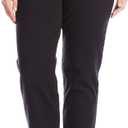 Gloria Vanderbilt Women's Plus Amanda Classic Fit Jean, Black, 18 W Short