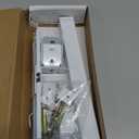 White Projector Mount, Extending Wall Ceiling Projection Bracket Height Adjustable Projection, 44 pounds Load Capacity with Universal Mounting for Most Projectors