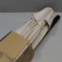 6 Ft Outdoor Patio Umbrella, Easy Open/Close Crank and Push Button Tilt Adjustment - Beige Market Umbrellas