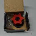 BestTeam Universal Steering Wheel Snap Off Quick Release Hub Adapter Boss Kit With 6-hole Steering Wheel Hub (Red)