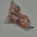 Jessica Howard Women's Fit and Flare Midi Dress with Tie Neck in Chiffon Lurex 8