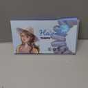 Hair Ties, 16 Pack Spiral Hair Coils for Thick & Thin Hair - No Crease, No Damage Ponytail Holders for Women and Children (Aegean Sea)